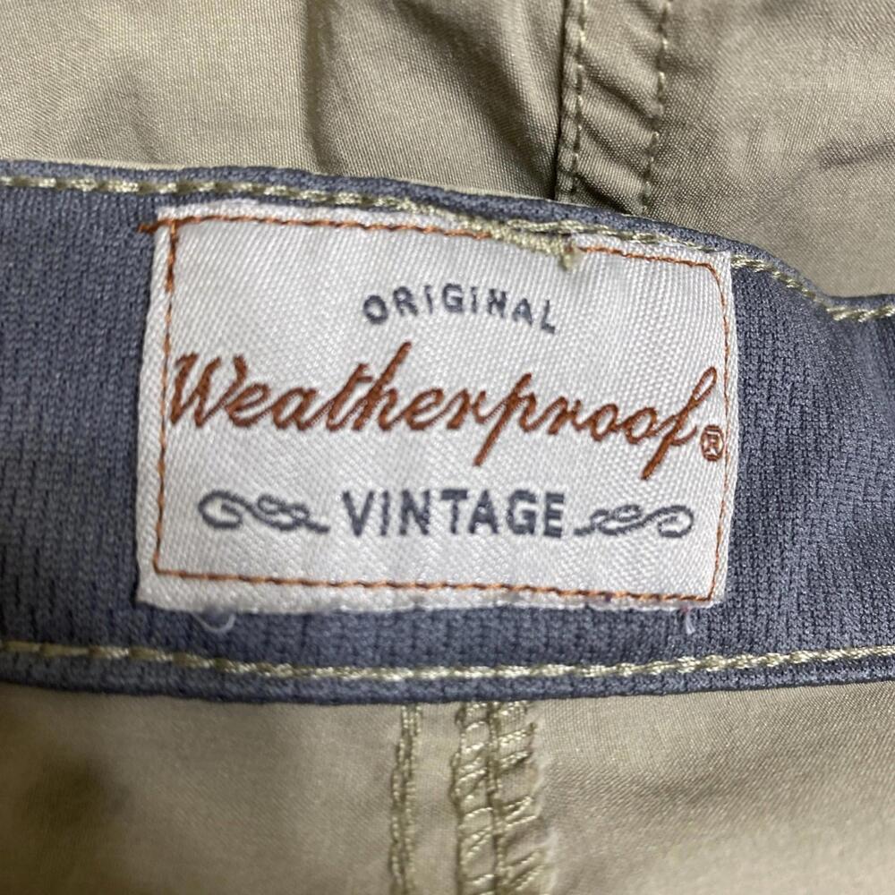 Weatherproof vintage Shorts Mens 38 Lightweight  Beige Quick Dry  Regular Fit - Picture 12 of 15